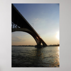 Poster Pont de paix