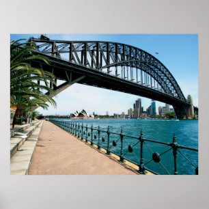 Poster pont de port de Sydney
