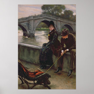 Poster Pont de Richmond, c.1878