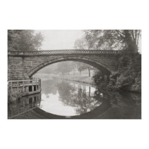Pont de Sprotbrough, Rivière Don photo vintage