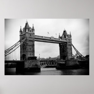 Poster Pont de tour, Londres, R-U