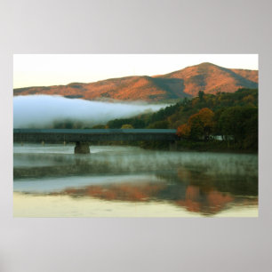 Poster Pont de Windsor-Cornish Mont Ascutney Sunrise