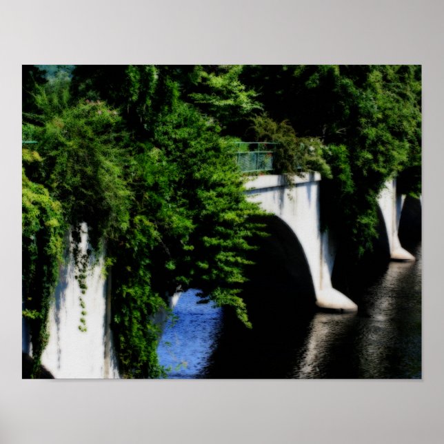 Poster Pont Des Fleurs Shelburne Falls Massachusetts (Devant)