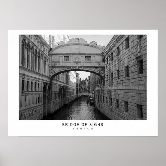 Poster Pont des Soupirs (Devant)