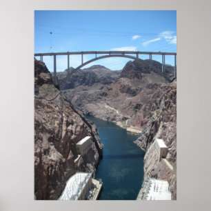 Poster Pont du barrage Hoover
