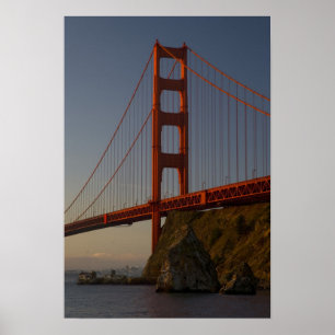 Poster Pont du Golden Gate et San Francisco