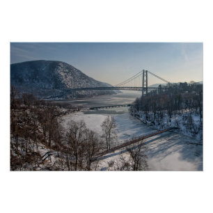 Poster Pont du mont Bear