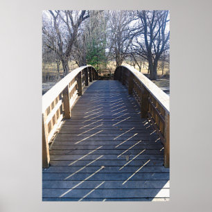 Poster Pont du parc Tranquil Imprimer