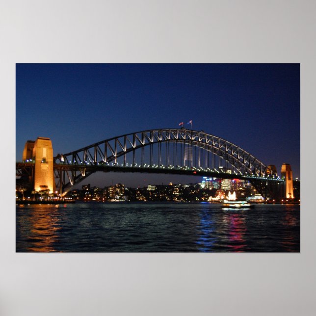Poster Pont du port de Sydney (Devant)