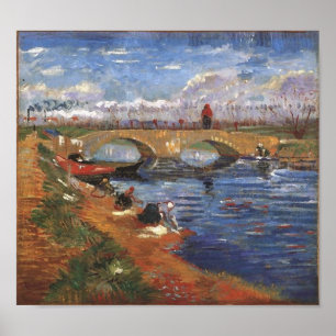 Poster Pont Gleize, Vigueirat Canal Van Gogh Art