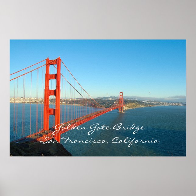 Poster Pont Golden Gate (Devant)