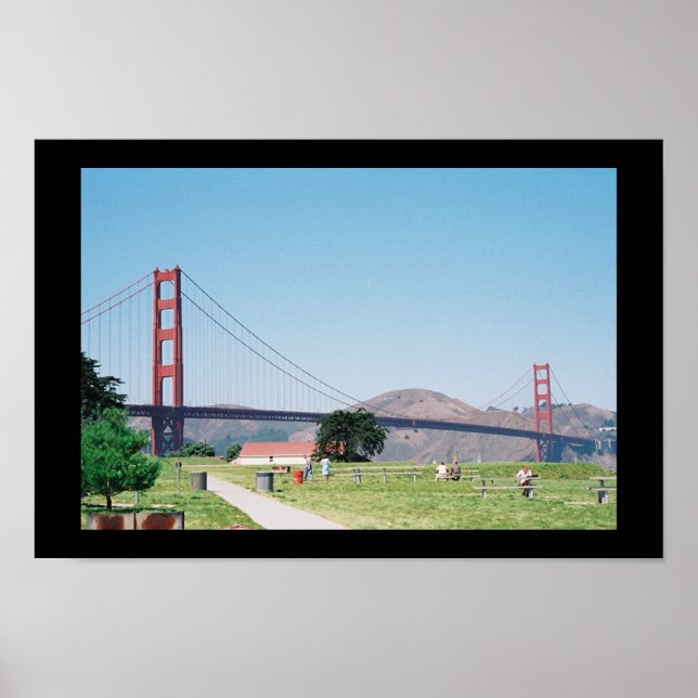Poster Pont Golden Gate (Devant)