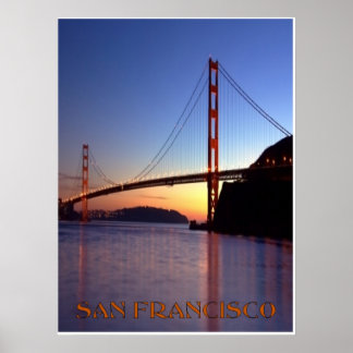 Poster Pont Golden Gate