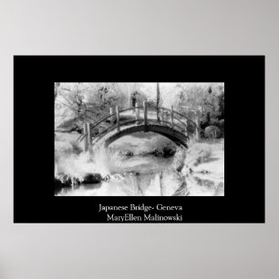 Poster Pont japonais