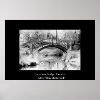 Poster Pont japonais