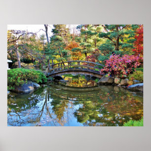 Poster Pont japonais Anderson
