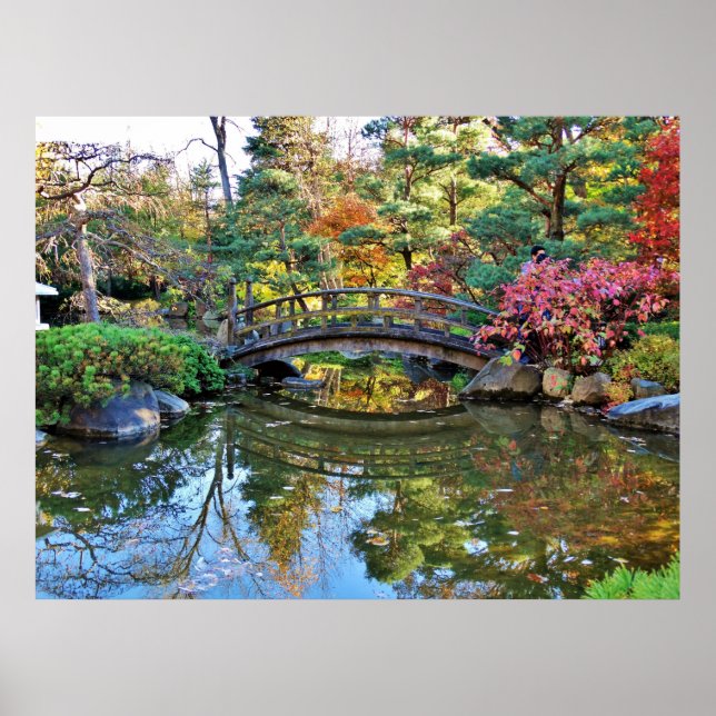 Poster Pont japonais Anderson (Devant)
