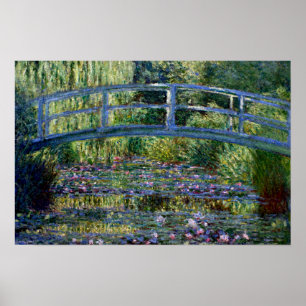 Poster Pont japonais - Pont Japonais - par Claude Monet