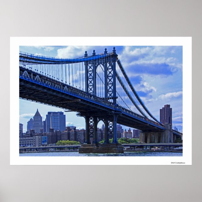 Poster Pont Manhattan A2 du New York Times (Devant)