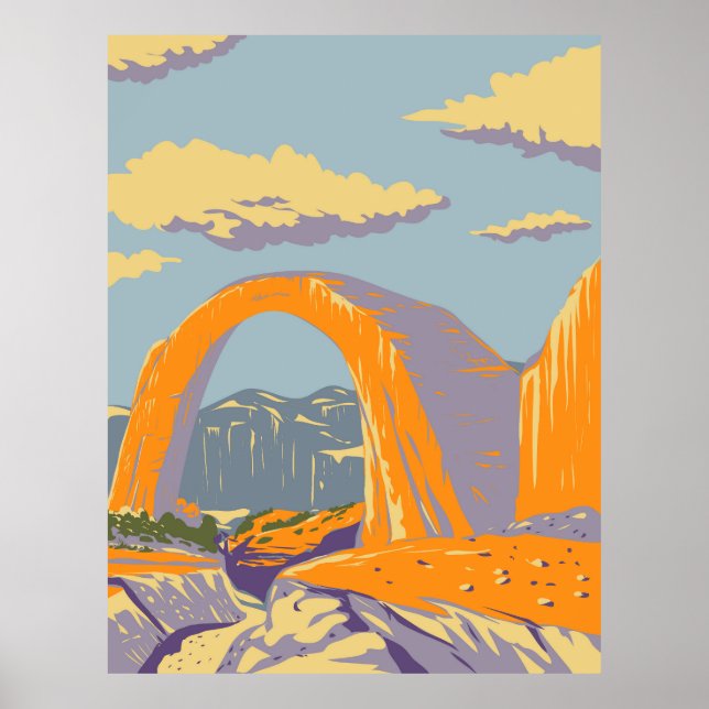 Poster Pont Rainbow (Devant)