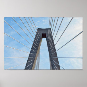 Poster Pont Ravenel, Charleston, Caroline du Sud