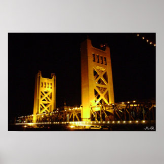 Poster Pont Tour de Sacramento