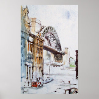 Poster Pont Tyne De Dean Street Imprimer