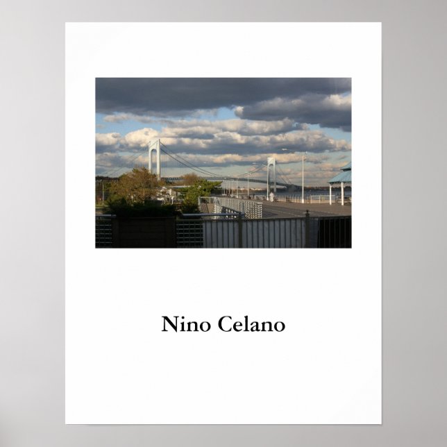 Poster Pont Verrazano Narrows (Devant)