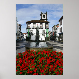 Poster Ponta Delgada - Açores