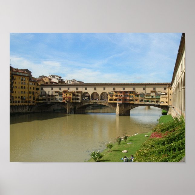 Poster Ponte Vecchio (Devant)