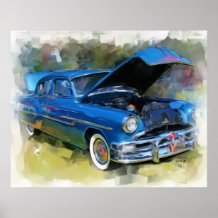 Poster Pontiac 1953