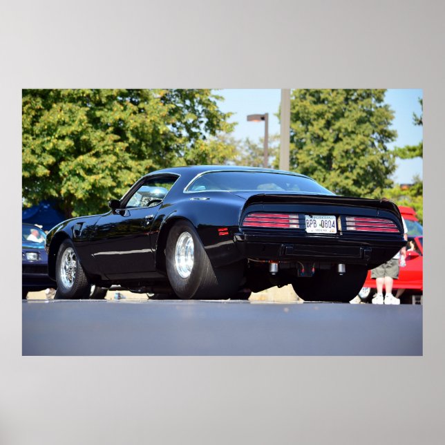 Poster Pontiac Trans Am pro street (Devant)