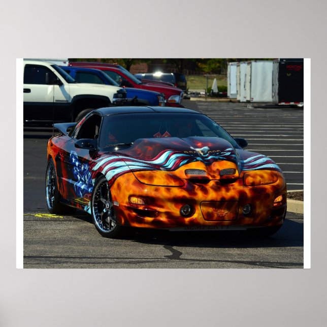 Poster Pontiac Trans Am Ram Air (Devant)