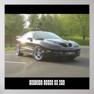 Poster Pontiac Trans Am WS6