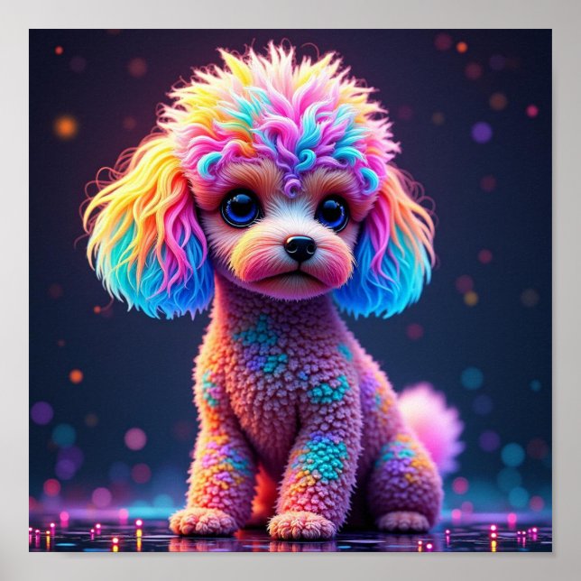 Poster Poodle (Devant)