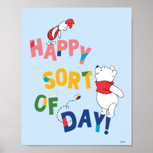Poster Pooh et Piglet   Joyeux genre de jour !