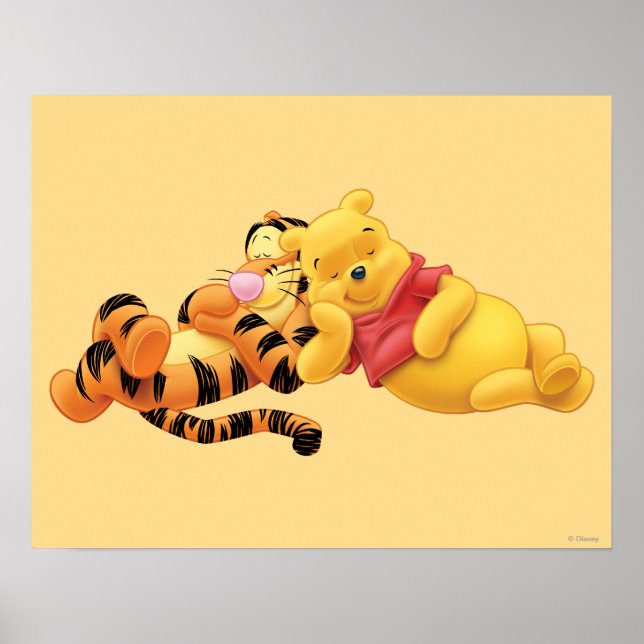 Poster Pooh et Tigger (Devant)