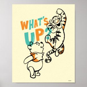 Poster Pooh et Tigger What's Up ?