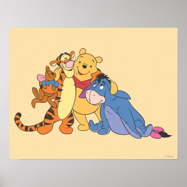 Poster Pooh & Friends 7 (Devant)