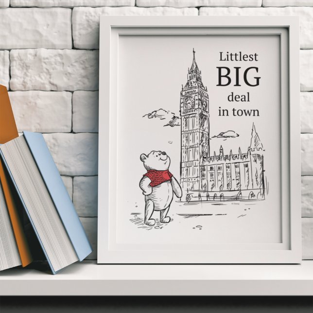 Poster Pooh | Le plus petit marché en ville (Créateur téléchargé)