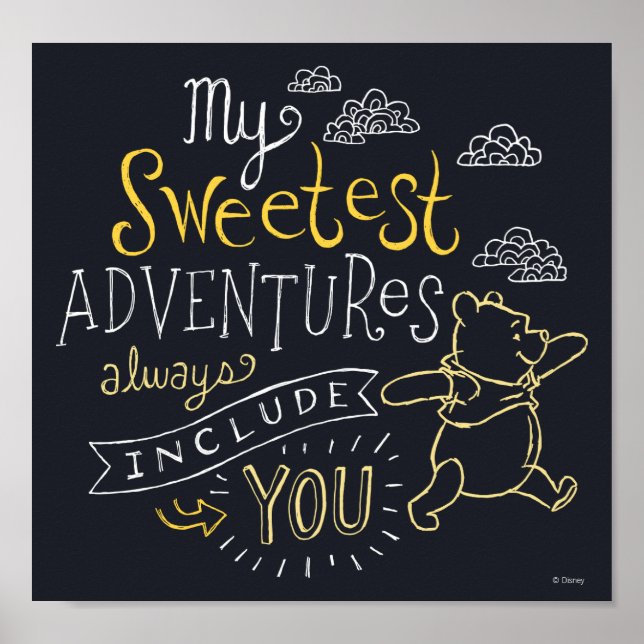 Poster Pooh | Mes aventures les plus douces (Devant)