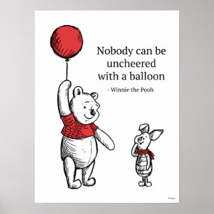 Poster Pooh & Piglet   Personne ne peut être déjoué