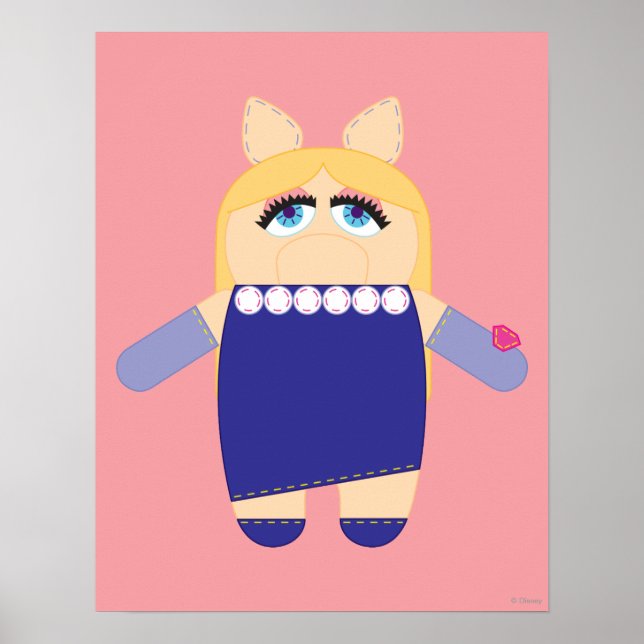 Poster Pook-a-Looz Miss Piggy (Devant)