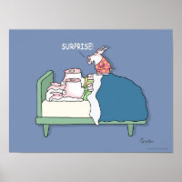 Poster POOKIE AND PARENTS de Sandra Boynton