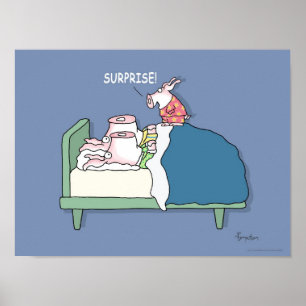 Poster POOKIE AND PARENTS de Sandra Boynton