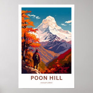 Poster Poonhill Annapurna