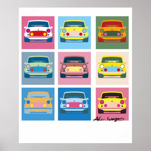 Poster Pop Art Classic Mini (Devant)