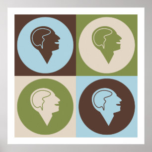 Poster Pop Art Psychologie