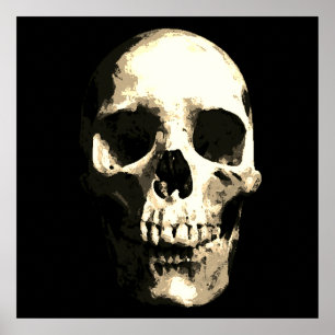 Poster Pop Art Sepia Color