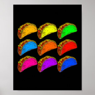 Poster Pop Art Taco